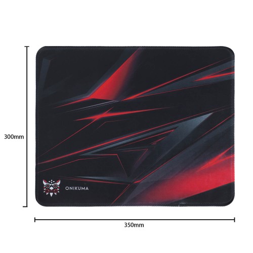 Килимок для миші ONIKUMA Gaming Mouse Pad G4 |350*300*2MM| black