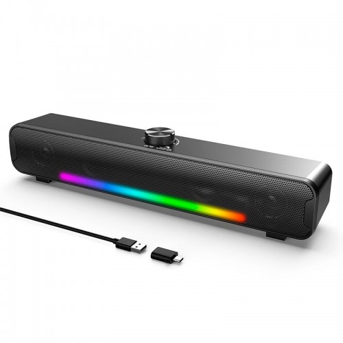 Акустика для ПК ONIKUMA RGB Backlight L16 |5Wx2, BT5.3/USB, Mic| black