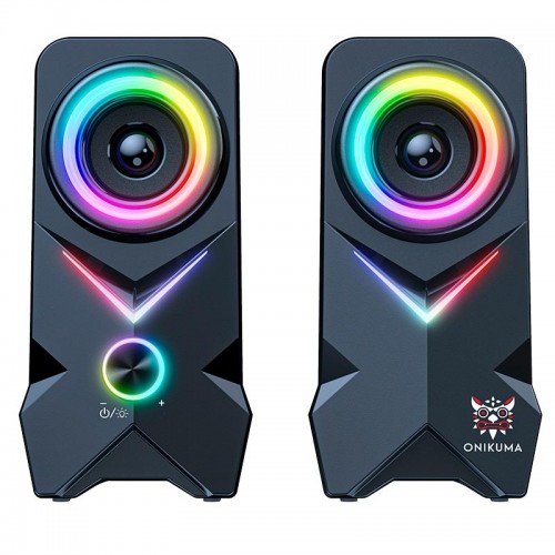 Акустика для ПК Onikuma L2 RGB |10W, BT/AUX/USB| black