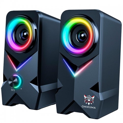Акустика для ПК Onikuma L2 RGB |10W, BT/AUX/USB| black