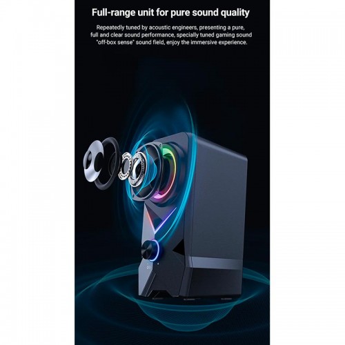 Акустика для ПК Onikuma L2 RGB |10W, BT/AUX/USB| black