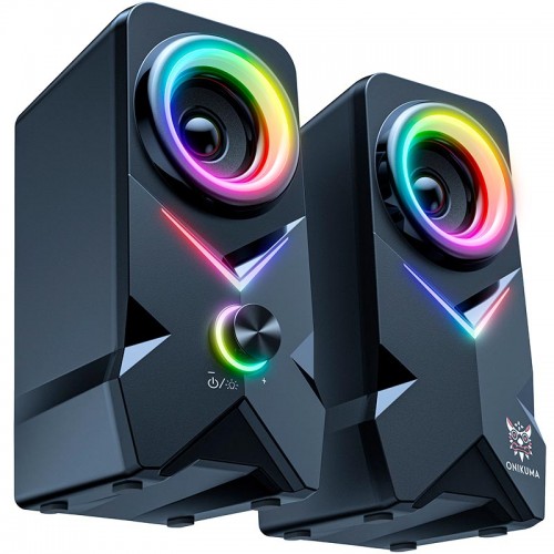 Акустика для ПК Onikuma L2 RGB |10W, BT/AUX/USB| black
