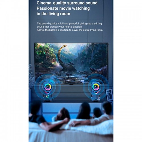 Акустика для ПК Onikuma L2 RGB |10W, BT/AUX/USB| black