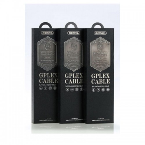 Кабель combo Micro USB+Lightning+Type-C REMAX Gplex RC-070th