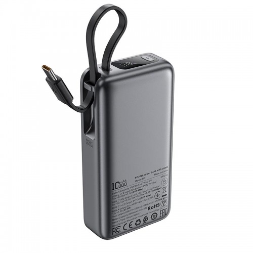 УМБ ACEFAST PD power bank with cable M7 10000mAh |1USB/1Type-C, 30W/3A, PD/QC|