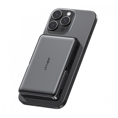 УМБ ACEFAST PD magnetic fast charging power bank with built-in stand M17 10000 mAh |1Type-C, 22.5W/3A, PD/QC| black