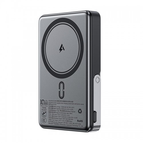 УМБ ACEFAST PD magnetic fast charging power bank with built-in stand M17 10000 mAh |1Type-C, 22.5W/3A, PD/QC| black