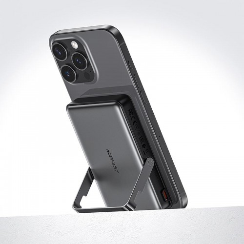 УМБ ACEFAST PD magnetic fast charging power bank with built-in stand M17 10000 mAh |1Type-C, 22.5W/3A, PD/QC| black