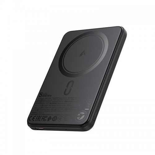 УМБ Acefast PD magnetic fast charging power bank with cable M30 5000mAh |2Type-C, 20W/3A, PD/QC| black
