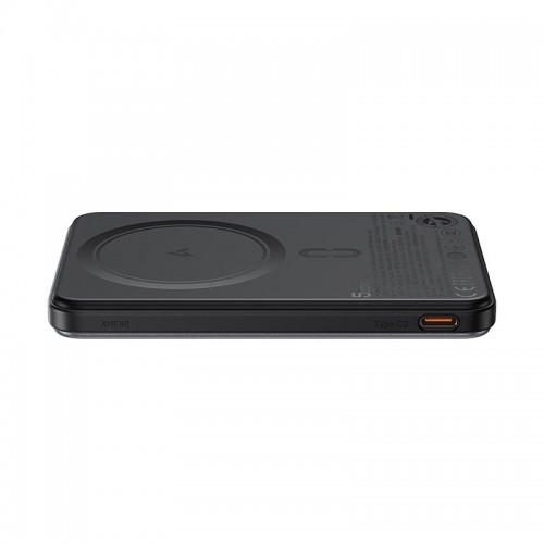 УМБ Acefast PD magnetic fast charging power bank with cable M30 5000mAh |2Type-C, 20W/3A, PD/QC| black