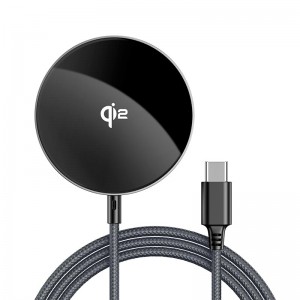 Зарядка Qi2 ACEFAST desktop magnetic wireless charger with cable E24 |5-15W, 1.2m|
