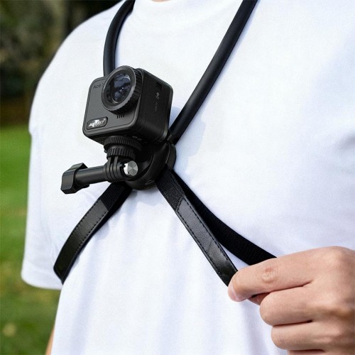 Тримач ACEFAST Air cushion silicone neck-hanging holder E37 black