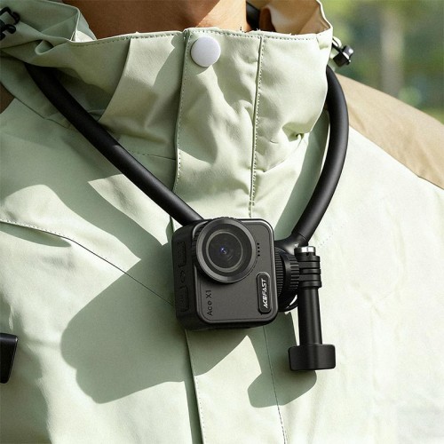 Тримач ACEFAST Air cushion silicone neck-hanging holder E37 black