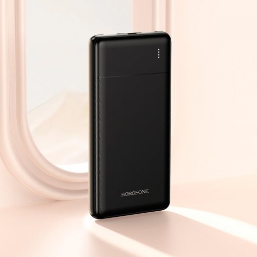 УМБ BOROFONE Clever power bank BJ88 10000mAh |2USB/1Type-C, 2A| black