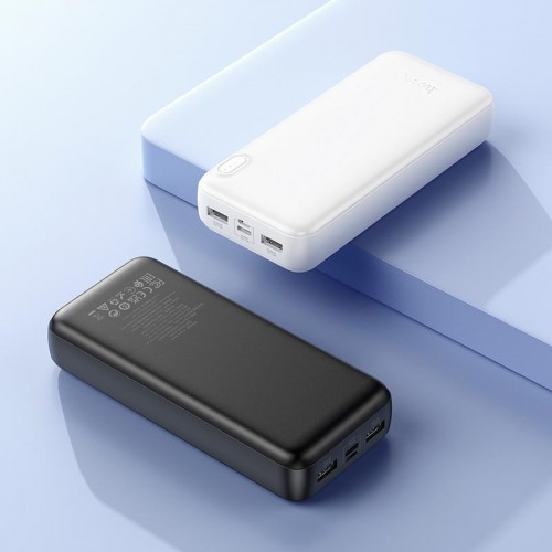 УМБ HOCO Powerful power bank J128A 20000mAh |2USB/1Type-C, 2A| black