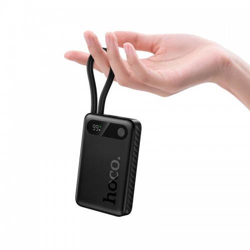 УМБ HOCO Edge PD fully compatible power bank with two cables J171 10000mAh |1USB/1Type-C, 22.5W/3A,