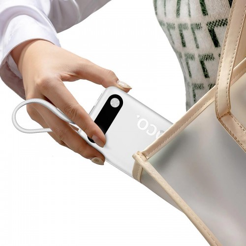 УМБ HOCO Edge PD fully compatible power bank with two cables J171A 20000mAh |1USB/1Type-C, 22.5W/3A, PD/QC|