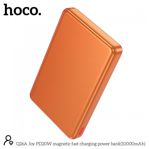 УМБ HOCO Joy PD magnetic fast charging power bank Q26A 10000mAh |1Type-C, 20W/3A, PD/QC|