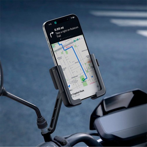 Держатель BASEUS GoTrip Series Bike Phone Mount Rearview Mirror Version (C40572301111-01)