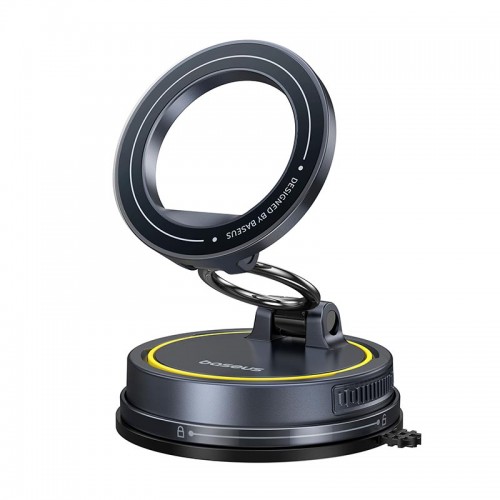 Тримач BASEUS VC2 Flex Magnetic Car Mount Suction Cup Veersion (C0013803) black