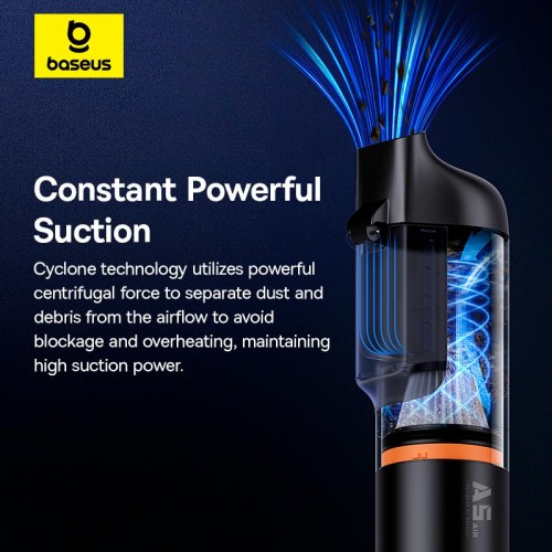 Автомобильный пылесос BASEUS A5 Air Series Car Vacuum Cleaner (12000Pa)
