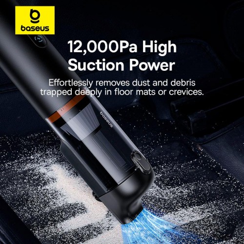 Автомобильный пылесос BASEUS A5 Air Series Car Vacuum Cleaner (12000Pa)