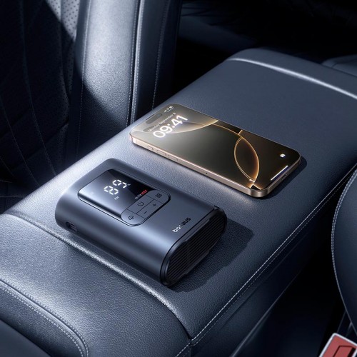 Портативный компрессор BASEUS GoTrip VA1 Super Mini Wired Inflator 22-Cylinder