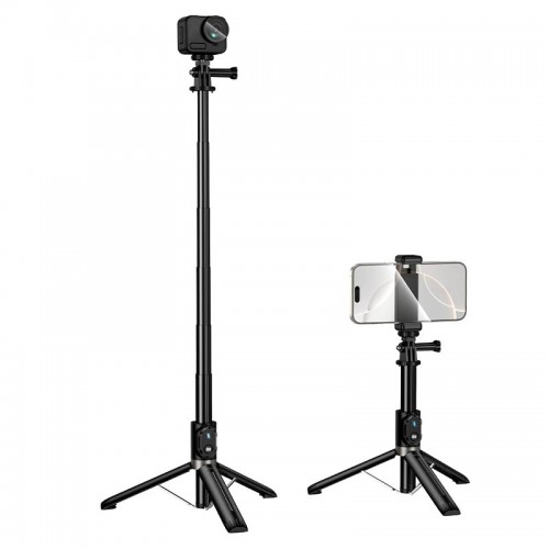 Селфи-монопод HOCO Prestigio многофункциональный штатив K101 |BT5.2, Remote, 95 см| чёрный