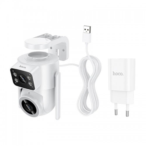 Камера видеонаблюдения HOCO D9 outdoor PTZ HD camera |Full HD 2MP, WiFi 2.4G, IP65|