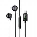 Навушники HOCO Type-C Column universal digital earphones with microphone M118 black