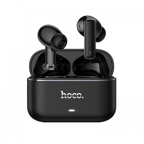 Наушники HOCO Rhyme true wireless с шестью микрофонами, шумоподавление, BT-гарнитура EQ35 |BT5.4, ANC/ENC, приложение, 7/35 ч| чёрные