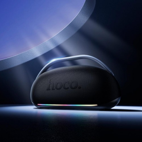 Акустика-караоке HOCO Melody портативная BT-колонка HT2 |BT5.4/USB/TF/AUX, TWS, DSP, 300 Вт, 8 ч| чёрная