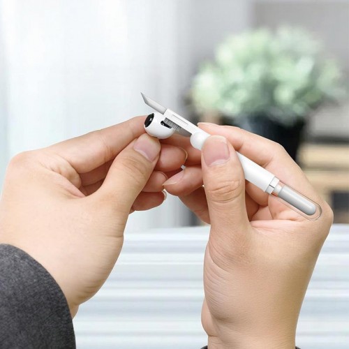 Щітка для очистки навушників HOCO Multifunctional cleaning tool for digital devices UT1 white