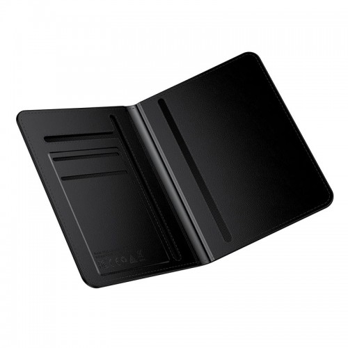 Пошуковий трекер HOCO Tiger smart anti-lost passport cover E91G (wireless charging model) |Apple Find My, 3 month| black