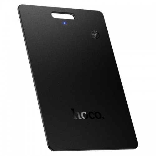 Пошуковий трекер HOCO Nida Dual card type anti-lost device E102 (wireless charging model) |Apple Find My/Android HUB, IP68| black