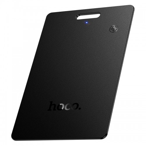 Пошуковий трекер HOCO Nida Dual card type anti-lost device E102 (wireless charging model) |Apple Find My/Android HUB, IP68| black