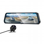 Відеореєстратор HOCO streaming media driving recorder (dual-channel with rear camera) DV16 |1080p/30fps, 9,66"| black