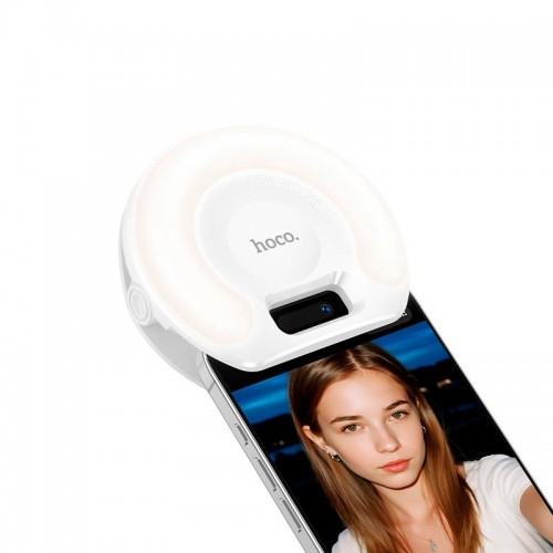 Портативне світло для селфі HOCO Olas fill light K160 |900lm, 2700-6500K| white
