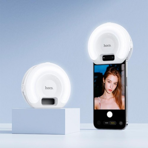 Портативне світло для селфі HOCO Olas fill light K160 |900lm, 2700-6500K| white