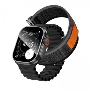 Smart watch HOCO Y42 Ultra (call version) |2.1", Track, HeartRate, 3-5 Days, IP67,  GPS, BT5.3| black