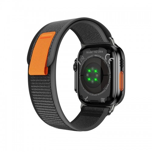 Smart watch HOCO Y42 Ultra (call version) |2.1", Track, HeartRate, 3-5 Days, IP67, GPS, BT5.3| black