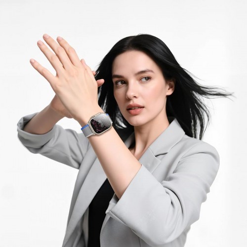 Smart watch HOCO Y42 Ultra (call version) |2.1", Track, HeartRate, 3-5 Days, IP67, GPS, BT5.3| black