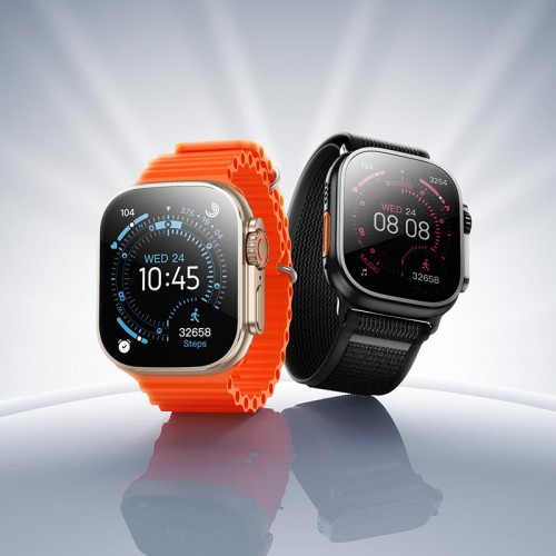 Smart watch HOCO Y42 Ultra (call version) |2.1", Track, HeartRate, 3-5 Days, IP67, GPS, BT5.3| black