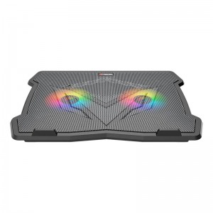 Охлаждающая подставка для ноутбука MeeTion CoolingPad CP2020 |9-14"| чёрная