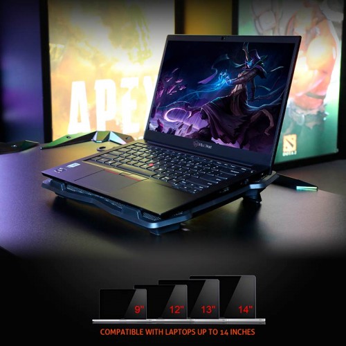 Кулер для ноутбука MeeTion CoolingPad CP2020 |9-14"|