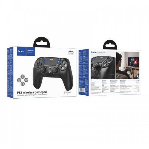 Игровой контроллер HOCO Dragon PS5 wireless gamepad GA32 |PS5, BT5.1, Dual Motor|