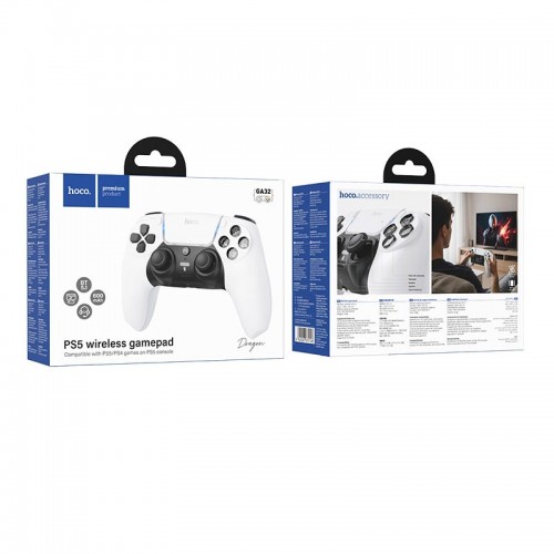Игровой контроллер HOCO Dragon PS5 wireless gamepad GA32 |PS5, BT5.1, Dual Motor|
