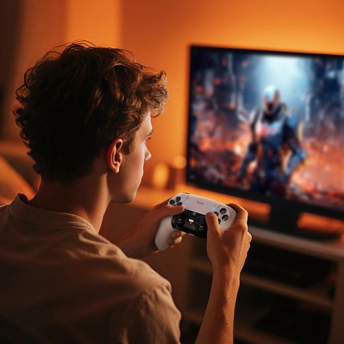 Игровой контроллер HOCO Dragon PS5 wireless gamepad GA32 |PS5, BT5.1, Dual Motor|