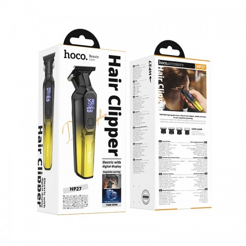 Электробритва HOCO Engraving electric hair clipper HP27 |7500rpm, 150min|