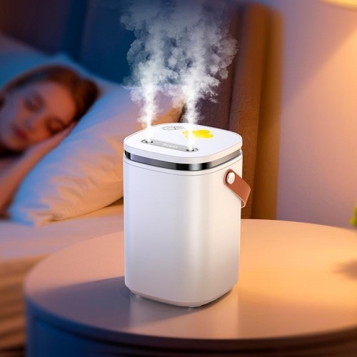 Зволожувач повітря HOCO Mist double spray humidifier HX35 |2L, 30h| white